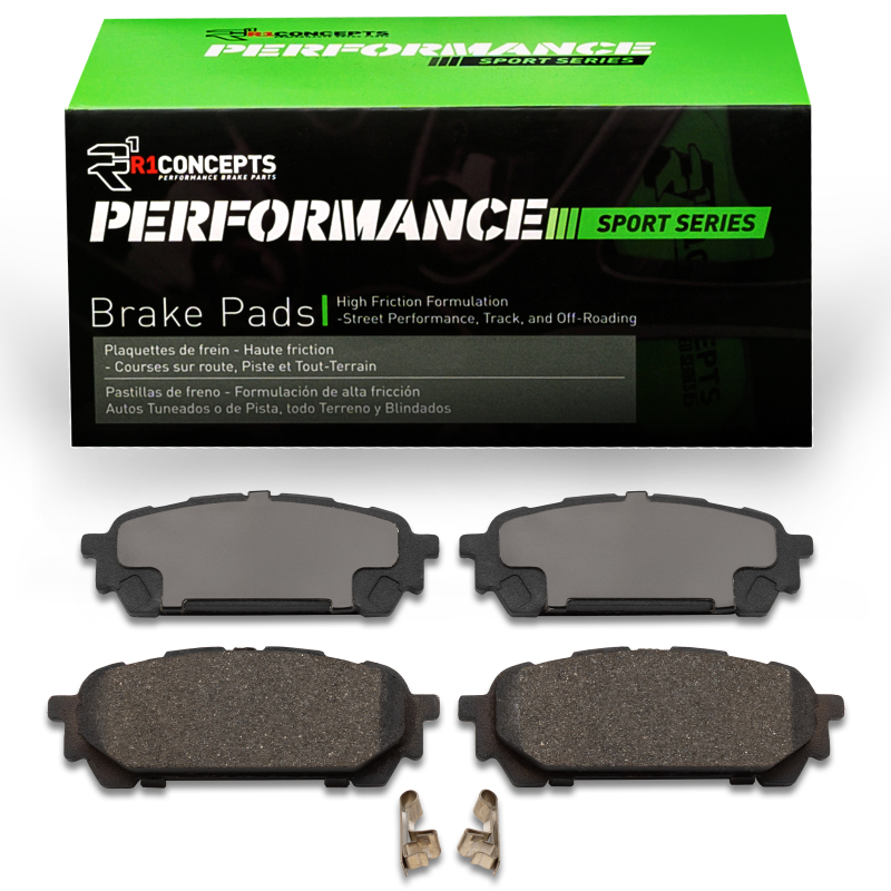 Subaru Impreza Brake Pads - Rear - R1 Concepts - Performance Sport - `03-`08